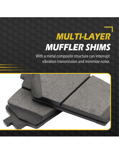 Pastillas de Freno Cerámicas OWAYSAFE para Toyota Corolla y Matrix