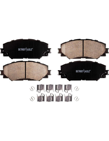 Kit de frenos delantero Detroit Axle para Toyota Corolla 2009-2019