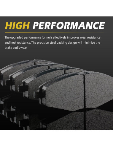 Pastillas de Freno Cerámicas OWAYSAFE para Toyota Corolla y Matrix