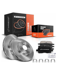 Discos de Freno Ventilados A-Premium 254mm + Pastillas Toyota/Chevy