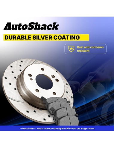 Kit de Freno Frontal AutoShack para Toyota Corolla 2003-2008