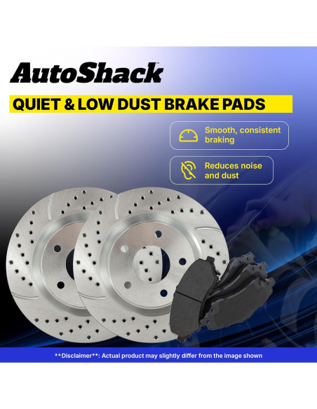 Kit de Freno Frontal AutoShack para Toyota Corolla 2003-2008