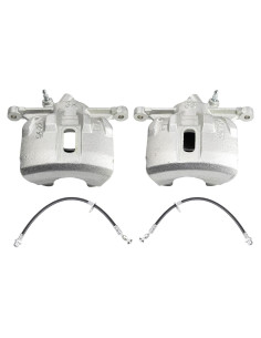 Juego de Calipers de Freno TRQ CLA41335 con Mangueras