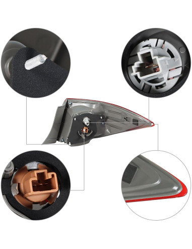 Luz Trasera Izquierda Toyota Corolla 2017-2019 Silscvtt