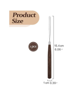 Espátula de Pintura Mifuner 15.4 cm Acero Inoxidable 1Pc 2