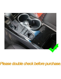 Panel de Cambio Rojo ABS Xotic Tech para Toyota Camry 2018-2024 2