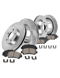 Kit de frenos Callahan para Toyota Yaris 2012-2018 Discos y Pastillas