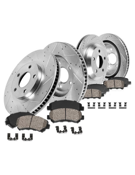 Kit de frenos Callahan para Toyota Yaris 2012-2018 Discos y Pastillas