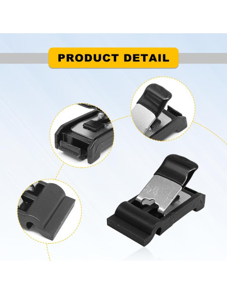 Clip de resorte de puerta de combustible BSAMZO 77360-35040