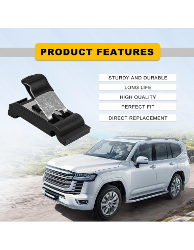 Clip de resorte de puerta de combustible BSAMZO 77360-35040