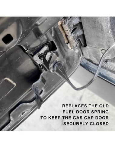 Clip de resorte de puerta de combustible BSAMZO 77360-35040