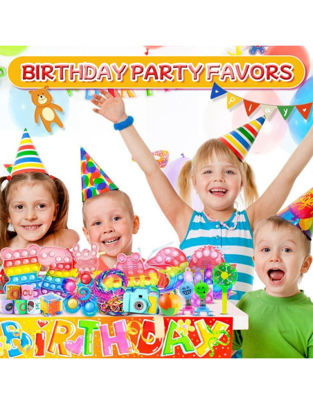 1000 Juguetes Antiestrés HOLILURE para Niños - Fiesta y Regalos