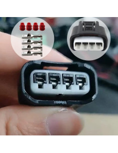 Conector de enchufe bobina encendido Toyota USonline911 4 piezas 2