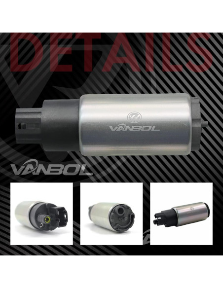 Bomba de combustible eléctrica VANBOL 12V universal 385g