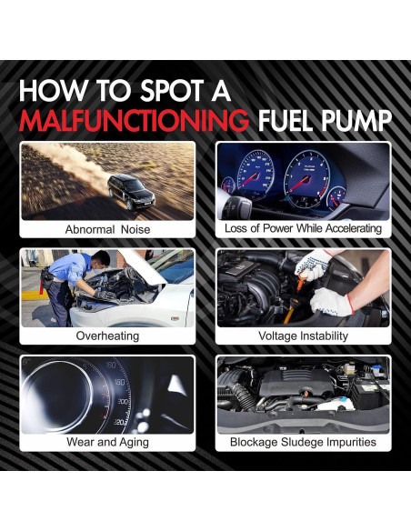 Bomba de combustible eléctrica VANBOL 12V universal 385g