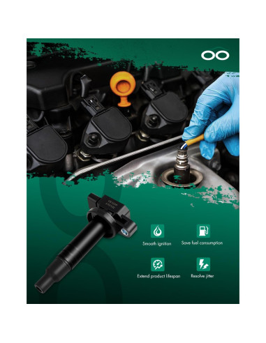 Juego de Bobinas de Encendido SCITOO para Toyota y Scion 2000-2019