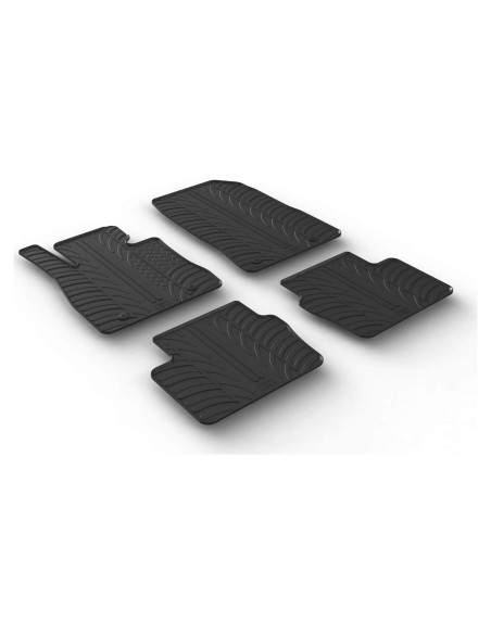 Alfombrillas de Piso Gledring para Scion iA/Toyota Yaris 2016-2021
