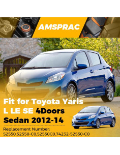 Cubierta panel control ventana Toyota Yaris L 2012-2014 2