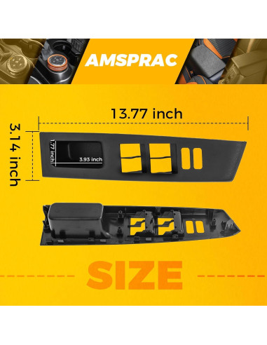 Cubierta panel control ventana Toyota Yaris L 2012-2014