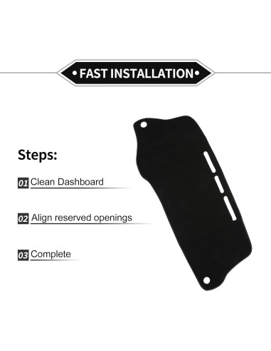 Cubierta de tablero VekAuto para Toyota Yaris 2007-2012