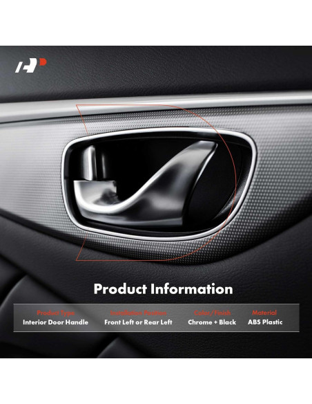 Mango de Puerta Interior A-Premium Izquierdo Toyota Corolla 2014-2019