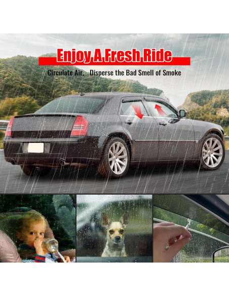 Visera de Ventana IKON MOTORSPORTS para Toyota Yaris 2007-2011