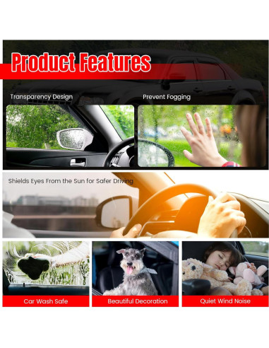 Visera de Ventana IKON MOTORSPORTS para Toyota Yaris 2007-2011