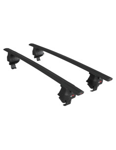 Barra Transversal de Techo Aluminio Negra ACE-4 para Toyota Yaris 2011-2019