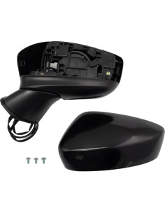 Espejo Eléctrico TRQ Lado Izquierdo Toyota Yaris 2019-20 2