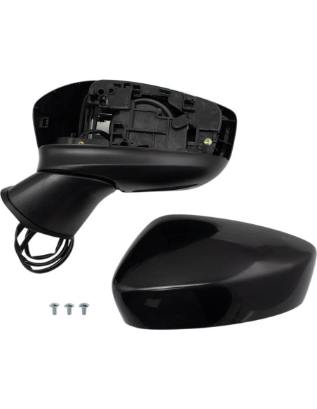 Espejo Eléctrico TRQ Lado Izquierdo Toyota Yaris 2019-20