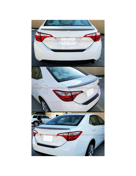 Alerón Trasero JDM Cuztom Tuning Toyota Corolla 2014-2019