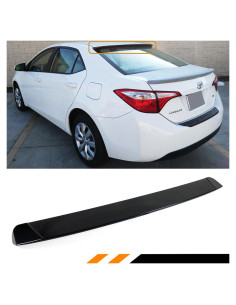 Spoiler Techo Trasero JDM Cuztom Tuning Toyota Corolla 2014-2019