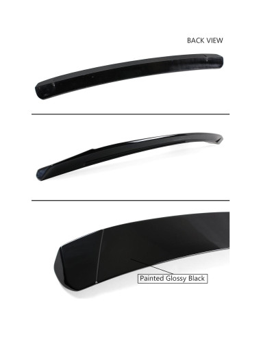 Spoiler Techo Trasero JDM Cuztom Tuning Toyota Corolla 2014-2019