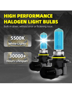 Bombillas Halógenas DMEPUGI 9005 9006 para Toyota Corolla 2