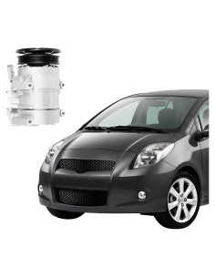 Compresor de Aire Acondicionado YUNLAIGOTOP Toyota Yaris 1.5L