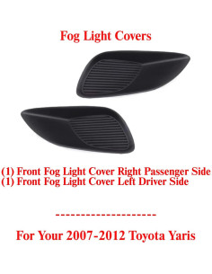 Cubierta Faro Antiniebla Toyota Yaris 2007-2012 Reemplazo 2