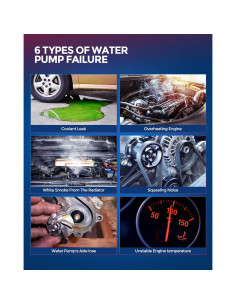 Bomba de Agua KAX para Toyota Prius Yaris Scion 2001-2018 2