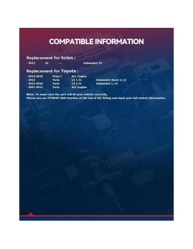 Kit de Freno Frontal KAX 31439+D1184 para Toyota y Scion