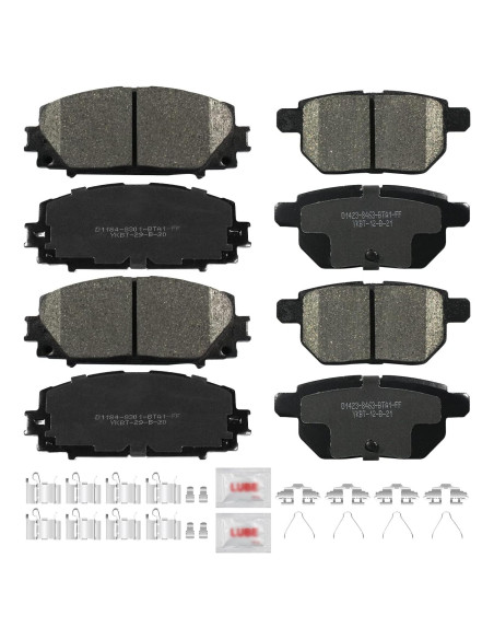 Juego de Pastillas de Freno Cerámicas ACB ZONE para Lexus y Toyota