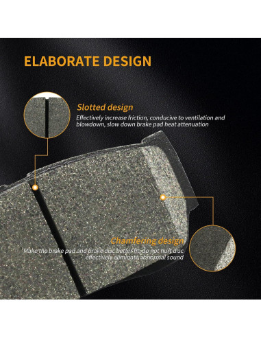 Juego de Pastillas de Freno Cerámicas ACB ZONE para Lexus y Toyota