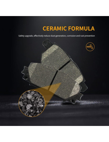 Juego de Pastillas de Freno Cerámicas ACB ZONE para Lexus y Toyota