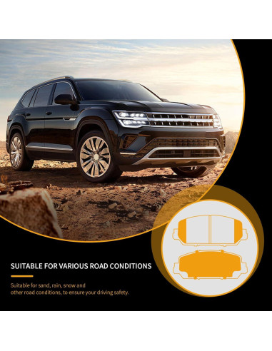 Juego de Pastillas de Freno Cerámicas ACB ZONE para Lexus y Toyota