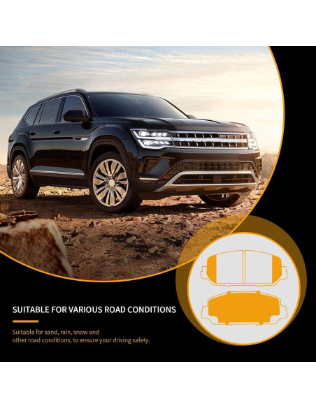 Juego de Pastillas de Freno Cerámicas ACB ZONE para Lexus y Toyota