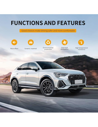 Juego de Pastillas de Freno Cerámicas ACB ZONE para Lexus y Toyota