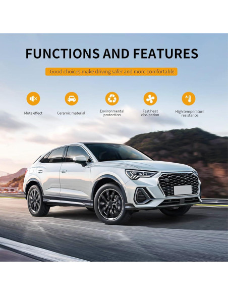 Juego de Pastillas de Freno Cerámicas ACB ZONE para Lexus y Toyota