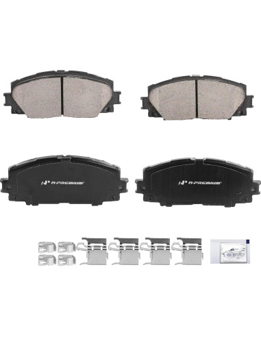 Juego de Pastillas de Freno Cerámicas A-Premium para Toyota