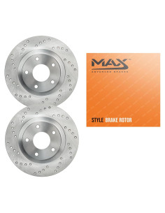 Discos de Freno Delanteros Max Advanced Brakes Perforados