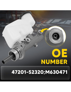 Cilindro Maestro de Freno Fexhull Toyota Yaris 2007-2019 2