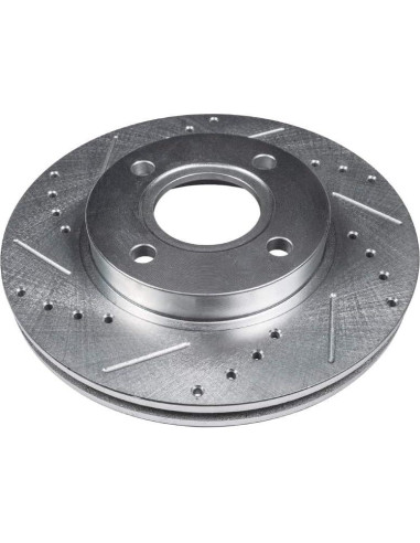 Discos de freno delanteros Detroit Axle para Toyota Yaris 25,8 cm