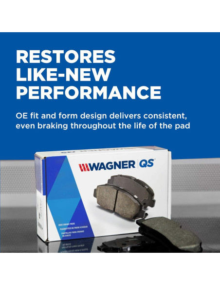 Pastillas de Freno Delanteras Wagner QuickStop ZD1852 Cerámicas